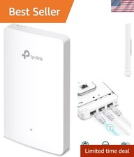 Omada WiFi 6 AX1800 In-Wall Access Point - Ultra-Fast Gigabit Network Solution picture