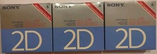 3x LOT- SONY MD-2D 5.25