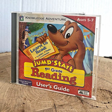 Knowledge Adventure JumpStart 1st Grade Reading PC/Mac CD-ROM w/ User’s Guide picture