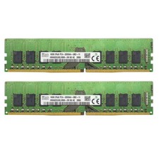 Hynix 32GB 2X16GB DDR4 3200MHz PC4-25600 2RX8 UDIMM Memory Ram HMA82GU6CJR8N-XN picture
