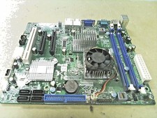 SuperMicro X7SLA-H Flex-ATX Server Motherboard with CPU Heatsink and Fan picture