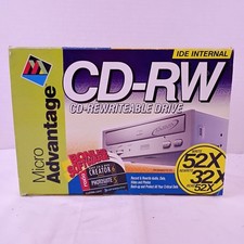 Micro Advantage IDE Internal CD-RW CD-Rewritable Drive 2X 32X 52X Open Box picture