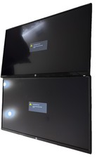 Dual HP 32s 31.5 Inch LCD Monitors For Gaming / Work Station Needs Mounts picture