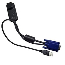 USB Interface Adapter Cable For HP KVM AF603A 410532-001 VGA USB Cable New picture