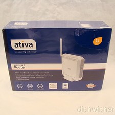 Ativa Wireless G Router 400 ft range AWGR54 NEW NIB Sealed picture