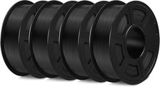 PETG Filament 1.75Mm,4Kg,2 Black+2 Black picture
