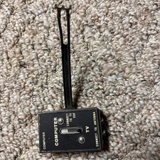 Mitsumi Vintage Computer/Game to TV Antenna VHF Switch Adapter Connection Device picture