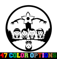 Vinyl Decal Truck Car Sticker Laptop - Television TV Stranger Things Kids picture