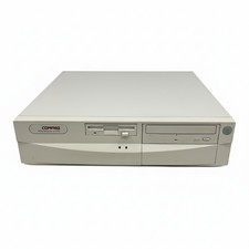 Vintage Compaq Presario 7170 Desktop PC Retro Gaming Pentium Floppy *READ* picture