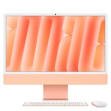 New Apple iMac 24-inch M4 Chip 16GB RAM 256GB SSD 8-Core GPU Ethernet - Orange picture