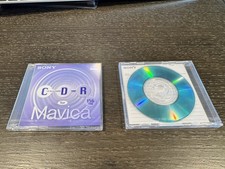 Sony Mini CDR CD-R Recordable disc for Mavica Camera 156mb NEW Sealed -  2 discs picture