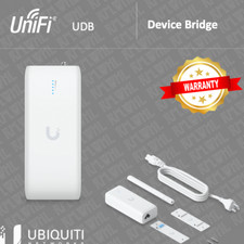 NEW Ubiquiti UDB-US Device Bridge, Plug-and-Play Wireless Bridging PoE Adapter picture