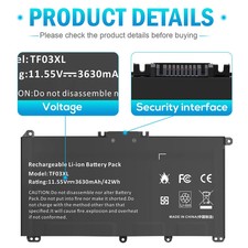 TF03XL Battery For HP Pavilion 15-CC 15-CD 17-AR HSTNN-LB7L 920070-855 picture