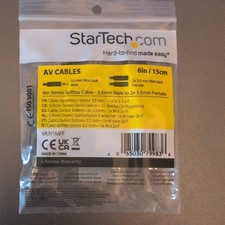 StarTech 6in Stereo Splitter Cable picture