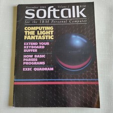 Softalk Vintage IBM Personal Computer Magazine November 1983 212 Pages picture
