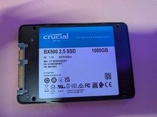 crucial bx500 2.5 SSD 1tb 5v 1.7 A  SATA  6gb/s picture