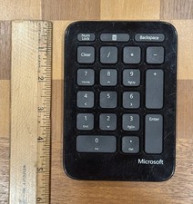 Microsoft 1558 Sculpt Ergonomic Bluetooth Number Keypad Takes CR2430 Battery picture