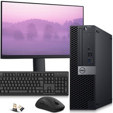 Dell 7060 Desktop PC intel Core i5-8th 32GB RAM 1TB SSD Wi-Fi New 24
