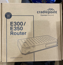 Cradlepoint E300  E350 Series Router 300 Mbps  - BF01-0300C4D-NN - Open Box picture