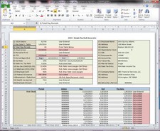 Excel Pay Stub Generator Calculator and Printer - Easy Custom Template  picture