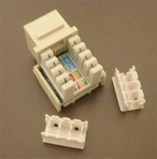 New Steren 310-120Iv Cat5E RJ45 Keystone Jack Ivory  picture