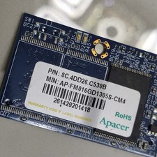 100% Tested - 1PCS Apacer 16GB 44Pin IDE Flash Notebook DOM FLASH PATA Module picture