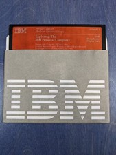 IBM Exploring the Personal Computer 1.00 Vintage 1983 5.25 Floppy Disk Monochrom picture