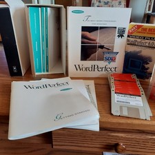 WordPerfect 6.0 for Windows Bundle With Software And VHS Video Series Vintage PC picture