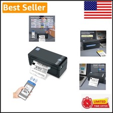 Easy Setup Bluetooth Thermal Label Printer - Print Shipping Labels Effortlessly picture