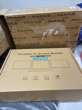 INVZI MAGHUB PORTABLE TRI-Screen Monitor picture