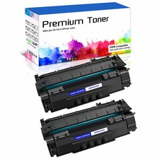 2PK Black Toner Cartridge Fit For HP Q5949A 49A LaserJet 1160 1320TN High Yield picture