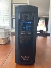 CyberPower CP1500AVRLCDA 1500VA/900W AVR UPS NO Battery, Tested picture