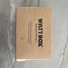 WattBox WB-150-IPW-1B-2  Power Strip WiFi 2 Outlets Brand New Never Used picture