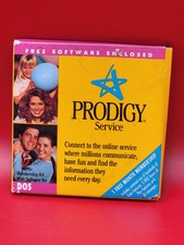 Vintage Prodigy Online Internet Interactive DOS Personal Kit 3.5