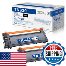 Msotfun Tn-630 Tn 630 Replacement For Brother Tn630 2-Pack Standard Yield Black picture