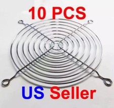 10pcs 120mm Chrome Metal Computer PC Fan Grill Mounting Finger Guard Protection picture