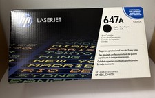 Genuine HP LaserJet Toner Cartridge Black CE260A 647A New Sealed picture