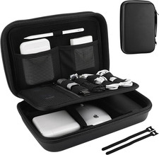 Procase Hard Travel Electronic Organizer Case for Macbook Power Adapter Chargers picture