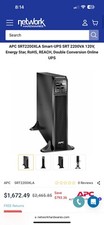 APC by Schneider Electric SRT2200XLA Smart UPS SRT 2200va 120v picture
