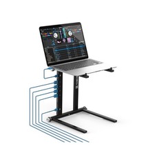 Reloop Advanced Laptop Stand with USB-C PD Hub (AMS, black (AMS-STAND-HUB) picture