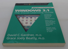 Windows 3.1 The Visual Learning Guide 1992 Prima vintage computer manual book picture