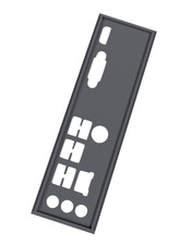 IO Shield Backplate for MSI H510M-A PRO Motherboard Replacement PETG picture