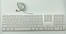 Aluminum USB Wired Keyboard with Numeric Keypad - Good Condition picture