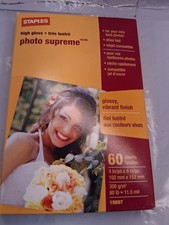 High Gloss Photo Printer Paper Staples Ultra Premium 4 X 6