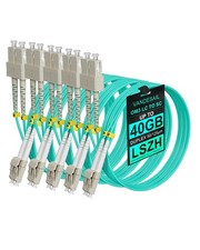 VANDESAIL SC To LC Fiber Patch 5 Pack Duplex B-OM3-10-5p picture