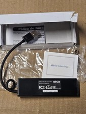 Lot of 4 Tripp Lite U360-004-SLIM USB 3.0 Ultra-Slim 4-Port Hub New in Box picture