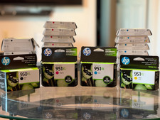 HP 950XL 951XL Original Ink 4 Color Set Black Cyan Magenta Yellow High Yield picture