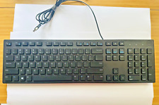 HP Genuine Desktop Slim Wired QWERTY Keyboard - Black picture