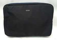 Tumi Laptop Sleeve Black Blue Apha Ballistic Nylon Zip Case Padded 15
