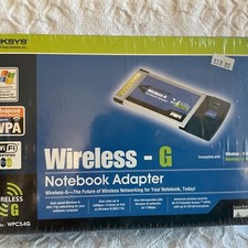 Linksys Wireless - G Notebook Adapter Model Number WPC54G  picture